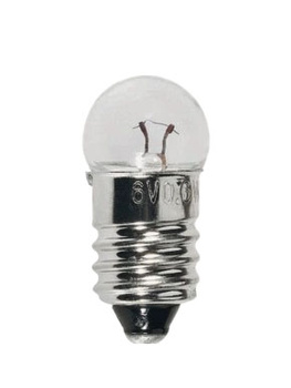 Żarówka lampy tył na prądnicę 6.0 V-06 W gwint mała główka