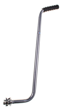 Uchwyt do prowadzenia rowerka uniwersalny srebrny 