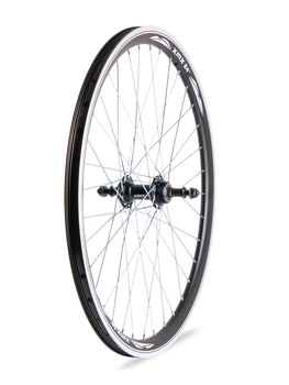 Koło tył 24" obręcz stożkowa czarna piasta aluminiowa łożyska maszynowe