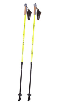 Kije Nordic Walking Vivo NW236 yellow fluo