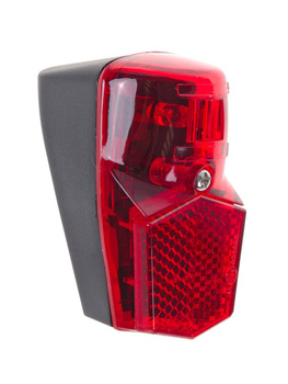 Lampa tylna XC-114D Led 6V-0,6W na błotnik do prądnicy z odblaskiem