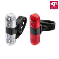 Zestaw lamp Lynx przód +tył na USB