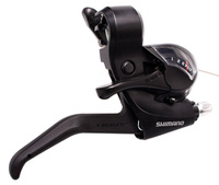 Prawa dźwignia przerzutki hamulca STEF 41 6-rzędowa - czarna