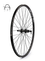 Koło tylne 26" pod hamulec tarczowy CenterLock, piasta Shimano FH-TX 505 8,9,10 rzędowa, obręcz nitowana