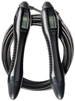 Skakanka XQISIT Skipping Rope with Counter black