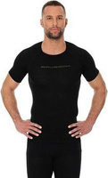 Brubeck SS11930 Koszulka męska 3D Bike Pro krótki rękaw czarny 