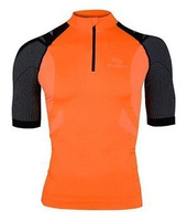 Brubeck SS10410 Koszulka rowerowa pomarańczowy