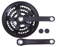 Mechanizm korbowy Amar FORCE 1 28-38-48T 170mm czarny z osłoną