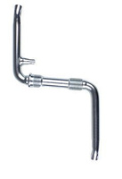 Korba gięta BMX S-902 102 mm na rower 12"