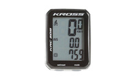 Licznik rowerowy Kross KRC 208 8-funkcji, przewodowy