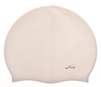 Czepek silikonowy Vivo B-1307 biały 