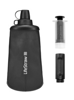 Butelka z filtrem Lifestraw Peak Series Flex Squeeze Bottle 650ml - dark grey