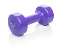 Hantla vinyl 4 kg purpurowy 