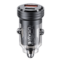  Ładowarka samochodowa USAMS C35 1xUSB-A 1xUSB-C 45W