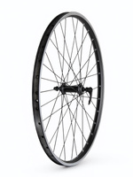 Koło przód 26" piasta ShimanoTX-500 obręcz stożkowa nitowana czarna