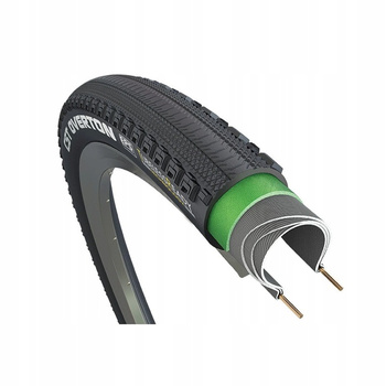 Opona CST  700x40C CRD-01 OVERTON /TR-CS652/ COBWEB + TLR + SKIN WAL 60 TPI black.brown zwijana