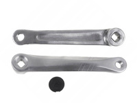 Korba lewa Comfort 170 mm kwadrat aluminium satyna