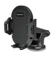 Uchwyt samochodowy teleskopowy grawitacyjny na szybę deskę rozdzielczą czarny Dudao F2S black