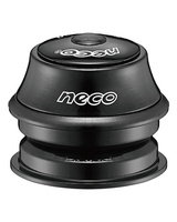 Stery aluminiowe NECO H-148M 1 1/8"Ahead półzintegrowane cartridge czarne