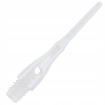 Końcówka Unicorn Spare Soft Tips Contour long White 40020 - 50 szt
