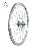 Koło tylne 24" obręcz aluminiowa piasta samohamowna Velosteel 