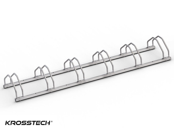 Stojak na rowery ECHO 6 na 6 rowerów ocynkowany