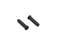 Aluminiowa końcówka linki przerzutki-hamulca Mars One 1,1-1,6 mm - czarna