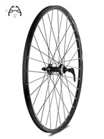 Koło przód 26" Disc piasta Shimano HB-TX505 Center Lock, obręcz Rodi Excalibur XC czarna - szprychy czarne