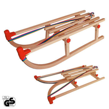 Sanki drewniane YARO 90 cm składane
