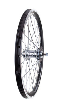 Koło tylne 20" obręcz stożkowa czarna piasta samohamowna Velosteel