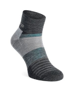 Skarpety merino Inov-8 Merino Lite Mid Sock - grey melange