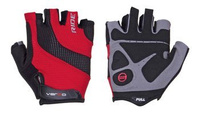 Rękawiczki rowerowe Verso SB-01-7034-A czarno-czerwone