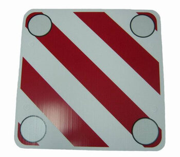 Tablica odblaskowa na bagażnik Zebra PL - Brunner