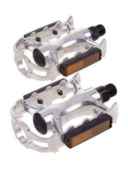 Pedały MTB MJP-932 aluminiowe srebrne