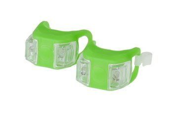 Zestaw lamp XC Light 1000F silikonowe, 2-Led,3 funkcje, zielone