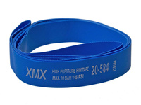 Opaska Nylon na obręcz 27,5" 20x584mm, niebieska, wysokociśnieniowa
