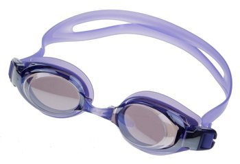 Okulary do pływania Vivo B-0105 fioletowe lustrzane rekreacyjne 