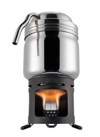 Ciśnieniowy ekspres turystyczny ze stali nierdzewnej Esbit Coffee Maker