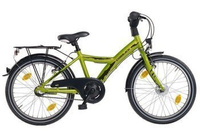 Rower Cossack MIO 20" zielony 3-biegi 2015