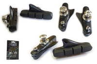 Klocki do hamulców szosowych ZEiT Z-418 wymienne okładziny, korpus czarny