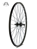Koło przód 27,5 Disc piasta Shimano HB-TX505 Center Lock, obręcz Rodi Excalibur XC czarna - szprychy czarne