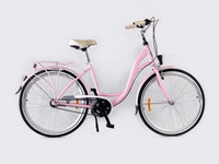 Rower Storm 26" STOCKHOLM 3-biegowy różowy