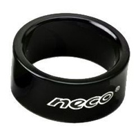 Podkładka steru 1 1/8" 15 mm czarna