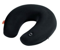 Zagłówek - poduszka z masażerem czarna Rockland