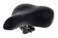 Siodło City Selle Mio SM-1125 B czarne szary tył