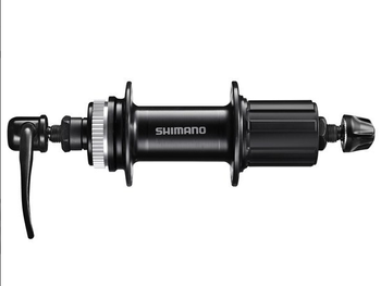 Piasta tylna FH-TX505- 8-9-10 rzędów hamulec CenterLock, zacisk, 32-otwory, czarna