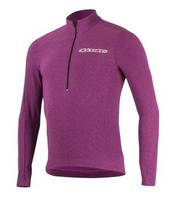 Alpinestars-Koszulka BOOTER WARM JERSEY plum white 1762217-389 New