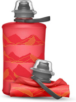 Elastyczna butelka HydraPak Stow Mountain 350ml Redwood