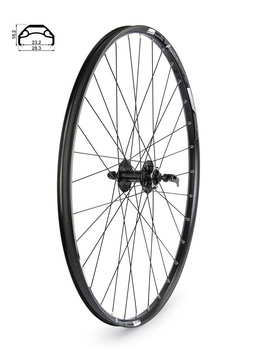Koło przód 29"-28" obręcz Rodi BlackRock czarne