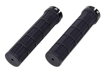 Chwyty kierownicy Verso HL-G210A-C 130 mm czarne para 